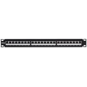 TRENDnet TC-P24C6AS 24 Port(s) Network Patch Panel - TAA Compliant - 24 x RJ-45 - 1U High - 19" Wide - Rack-mountable