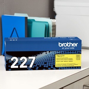 Brother TN-227Y Original High Yield Laser Toner Cartridge - Yellow - 1 Each - 2300 Pages