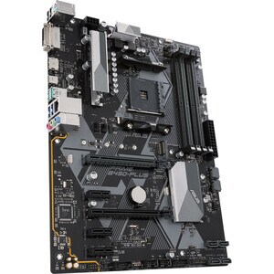 Asus Prime B450-PLUS Desktop Motherboard - AMD B450 Chipset - Socket AM4 - ATX - 64 GB DDR4 SDRAM Maximum RAM - UDIMM, DIM