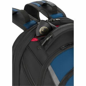 Wenger IBEX 27316060 Carrying Case (Backpack) for 17" Notebook - Blue, Gray, Black - Shock Absorbing Shoulder Strap, Drop 