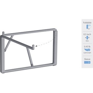 Regen Design mBar Pro + Plus faltbarer Laptop-Ständer - raumgrau