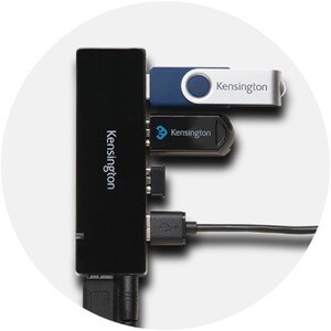 Kensington USB-Hub - USB - Extern - 4 Total USB Port(s) - 4 USB 3.0 Port(s)