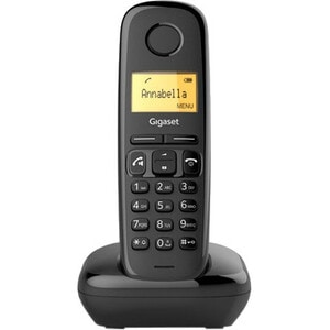 Gigaset A270 Duo DECT Cordless Phone - Black - Cordless - Corded - 1 x Phone Line - 2 x Handset - 1 Simultaneous Calls - S