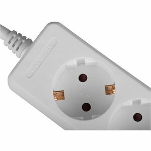 LINDY Steckdosenleiste - Schuko - 3 x Schuko - 1,40 m Kabel - 250 V AC Voltage - 3,50 kW - Weiß