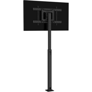 Chief Single Blot Down Monitor Mount - For Displays 42-75" - Black - 1 Display(s) Supported - 42" to 71" Screen Support - 