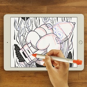 Logitech Crayon Digital Pencil For iPad (6th gen) - Capacitive Touchscreen Type Supported - Active - Replaceable Stylus Ti