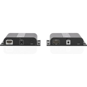 Digitus Video-Extender-Transmitter/Receiver - Verkabelt - 1 Eingabegerät - 1 Ausgabegerät - 120 m Reichweite - 2 x Netzwer