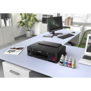 Canon PIXMA G G1501 - Desktop Tintenstrahldrucker - Farbe - 4800 x 1200 dpi Druckauflösung - 100 Blätter Kapazität - Fotod