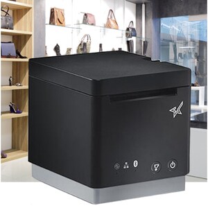 Star Micronics mC-Print2 MCP21 LB BK E+U Desktop Direct Thermal Printer - Monochrome - Receipt Print - USB - Bluetooth - 5