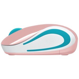Logitech M187 Mouse - Radio Frequency - USB - Optical - 3 Button(s) - Blossom - Wireless - 1000 dpi - Scroll Wheel