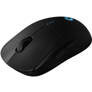 Logitech PRO Gaming Mouse - Wi-Fi - USB - Optical - Cable/Wireless - 16000 dpi - Symmetrical