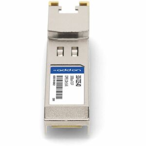AddOn SFP (mini-GBIC) - 1 x RJ-45 10/100/1000Base-TX LAN - 1 - TAA Compliant - For Data Networking - Twisted PairGigabit E