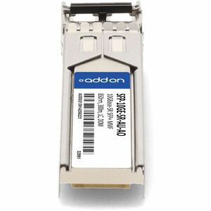AddOn SFP+ - 1 x LC 10GBase-SR Network - 1 - TAA Compliant - For Data Networking, Optical Network - Optical Fiber - Multi-