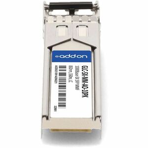 AddOn GLC-SX-MM SFP (mini-GBIC) - 1 x LC 1000Base-SX Network - 10 - For Optical Network, Data Networking - Optical Fiber -