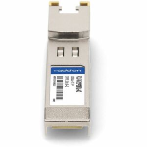 AddOn SFP (mini-GBIC) - 1 x RJ-45 10/100/1000Base-TX LAN - 1 - TAA Compliant - For Data Networking - Twisted PairGigabit E