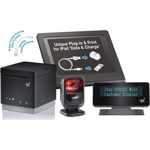 Impresora térmica directa Star Micronics mC-Print3 MCP31 LB BK E+U - Monocromo - 203 dpi - 72 mm (2,83") Ancho de Impresión