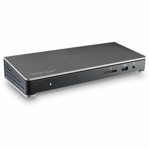 StarTech.com Thunderbolt 3 Dock - Dual Monitor 4K 60Hz TB3 Docking Station with DisplayPort - 85W Power Delivery, 6-Port U