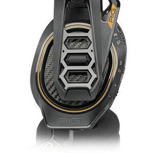 Plantronics RIG 800HD Wireless Over-the-head Stereo Headset - Black - Binaural - Circumaural - 1000 cm - 32 Ohm - 20 Hz to