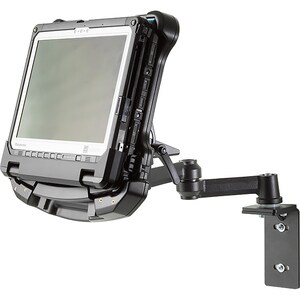 Gamber-Johnson Mounting Arm for Flat Panel Display, Tablet, Notebook - Black Powder Coat - 1 Display(s) Supported - 75 x 75