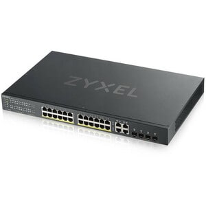 Conmutador Ethernet ZYXEL GS1920 GS1920-24HPV2 24 Puertos Gestionable - 4 Capa compatible - Modular - 4 Ranuras SFP - Par 