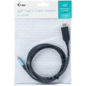 i-tec 1.50 m HDMI/USB A/V Cable for Audio/Video Device, Notebook, Tablet, PC, Monitor, Smartphone, Computer - First End: 1