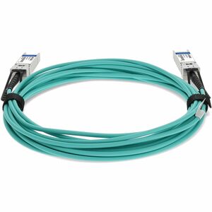 AddOn AOC-S-S-10G-3M-AO 3 m Fibre Optic Network Cable - 1 - TAA Compliant - Cable for Network Device - First End: 1 x SFP+