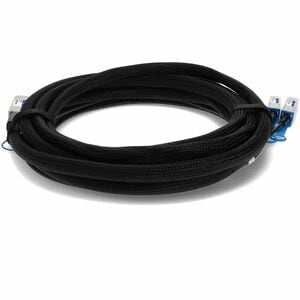 AddOn 5 m Twinaxial Network Cable - 1.0 - TAA Compliant - Cable for Network Device - First End: 1 x QSFP+ Network - Second