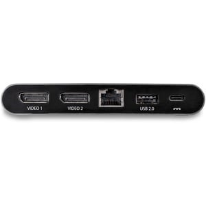 StarTech.com USB 3.0 Type C Docking Station for Monitor, Notebook - 100 W - 4 x USB Ports - 1 x USB 2.0 - 2 x USB 3.0 - US