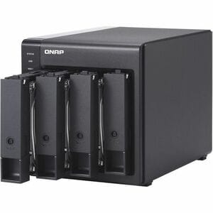 QNAP 4 Bay USB Type-C Direct Attached Storage with Hardware RAID - 4 x HDD Supported - 0 x HDD Installed - 4 x SSD Support