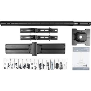 Kanto CM600 Ceiling Mount for Flat Panel Display - Black - Height Adjustable - 1 Display(s) Supported - 70" Screen Support