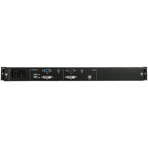 StarTech.com Dual Rail Rackmount KVM Console HD 1080p - DVI/VGA KVM w/17" LCD Monitor - 1U LCD KVM Server Rack Drawer w/Ca