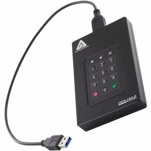 Apricorn Aegis Fortress 4 TB Solid State Drive - External - USB 3.0