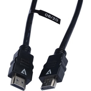 V7 Black Video Cable DisplayPort Male to HDMI Male 3m 10ft - 9.84