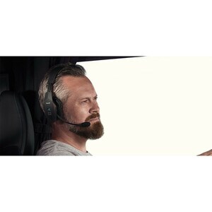 BlueParrott B550-XT Kabellos Kopfbügel Mono Headset - Binaural - Ohrumschließend - 150 Hz bis 6,80 kHz Frequenzgang - 9144