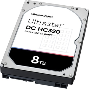Western Digital Ultrastar DC HC320 HUS728T8TAL4205 8 TB Hard Drive - 3.5" Internal - SAS (12Gb/s SAS) - Server Device Supp