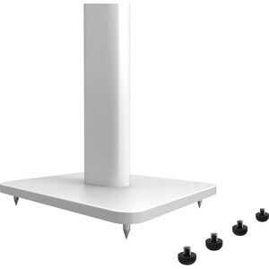 Kanto SP32PLW 32" Bookshelf Speaker Floor Stands, White - 32" Height x 8.90" Width x 10.60" Depth - Floor - Foam, Steel - 
