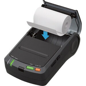 Seiko DPU-S245 Mobile Direct Thermal Printer - Monochrome - Handheld - Label Print - USB - Serial - 48 mm (1.89") Print Wi