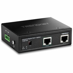 TRENDnet TI-SG104 PoE-Splitter - TAA-konform - 48 V DC Ausgang - 1 x Gigabit Ethernet Ausgangsport(s)