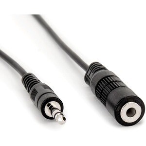Rocstor Premium Audio cable - mini-phone stereo 3.5 mm (female) - mini-phone stereo 3.5 mm (male) - 6ft / 1.8m - Mini-phon