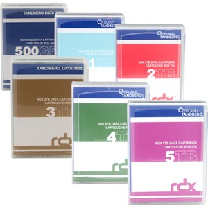 Tandberg Festplattenlaufwerkkassette - Extern - 5 TB - SATA (SATA/600) - USB 3.0