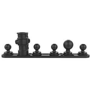 RAM Mounts Tough-Track Mounting Track Slider for All-terrain Vehicle (ATV), Motor Boat, Camera, Fishing Rod, Cell Phone, T