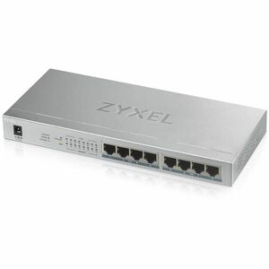 ZYXEL GS1008HP 8 Ports Ethernet Switch - Gigabit Ethernet - 10/100/1000Base-T - 2 Layer Supported - 72 W Power Consumption