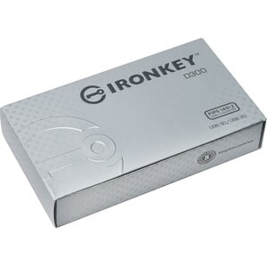 IronKey 8GB D300SM USB 3.1 Flash Drive - 8 GB - USB 3.1 - 256-bit AES - TAA Compliant