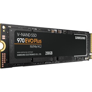 Samsung 970 EVO Plus 250 GB Solid State Drive - M.2 2280 Internal - PCI Express (PCI Express 3.0 x4) - 150 TB TBW - 3500 M