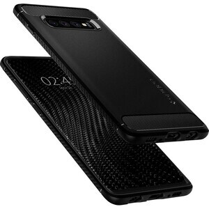 Spigen Galaxy S10 Case Rugged Armor Matte Black