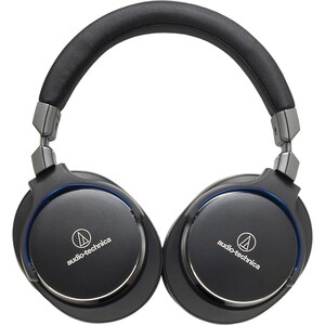 Audio-Technica ATH-MSR7b Over-Ear High-Resolution Headphones - Stereo - Black - Mini-phone (3.5mm) - Wired - 36 Ohm - 5 Hz