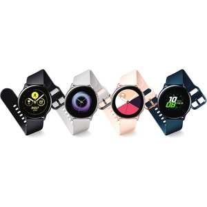 Samsung Galaxy Watch Active (40mm), Rose Gold (Bluetooth) - 1.56" (39.50 mm) - 1.57" (40 mm) - 1.56" (39.50 mm) - Accelero