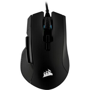 Corsair IRONCLAW RGB FPS/MOBA Gaming Mouse - Optical - Cable - Black - USB 2.0 - 18000 dpi - 7 Button(s)