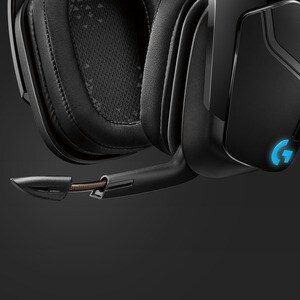 Logitech G G935 Wired/Wireless Over-the-head Stereo Gaming Headset - Black - Binaural - Circumaural - 2000 cm - 39 Ohm - 2