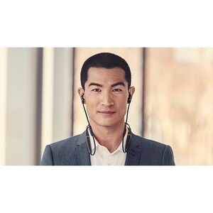 Casque (Oreillette) Jabra EVOLVE 65e MS - Sans fil - Design Tour de cou, Intra-auriculaire - Stéréo - Couleur Noir - Binau